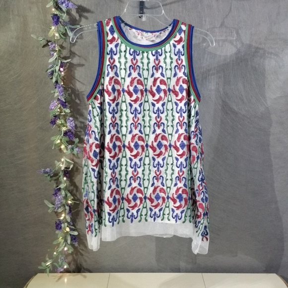 Chelsea & Violet Tops - Chelsea & Violet Boho Style Embroidered Top